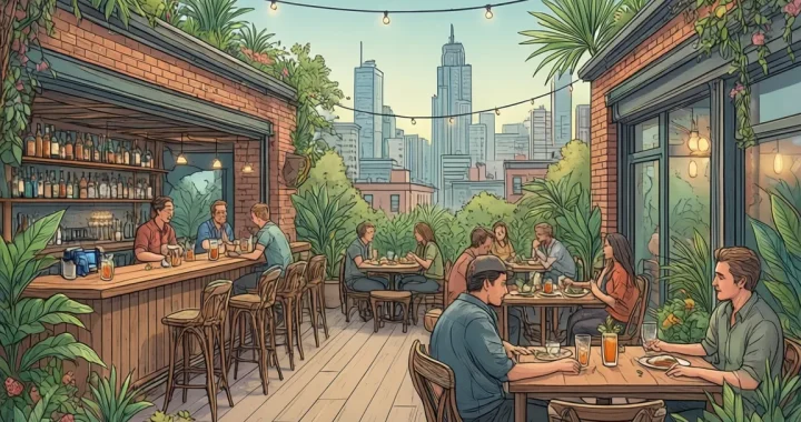 The Rise of Rooftop Culture: Bars, Gardens, and Views